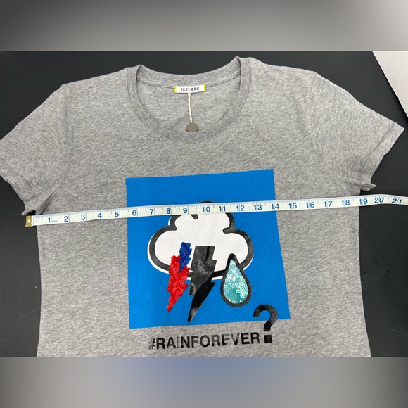 Iceberg forever rain shirt, Italian brand size 38/ US small - Picture 9 of 11